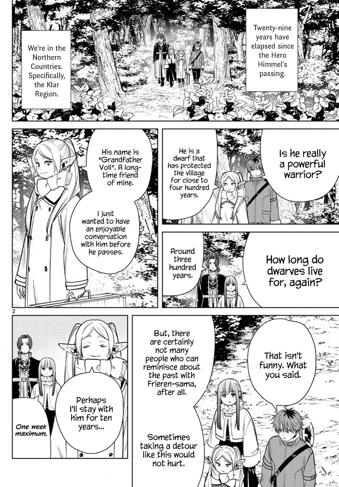 Sousou no Frieren Chapter 33 page 1
