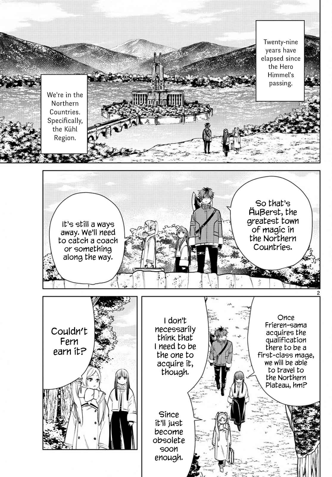 Sousou no Frieren Chapter 37 page 1
