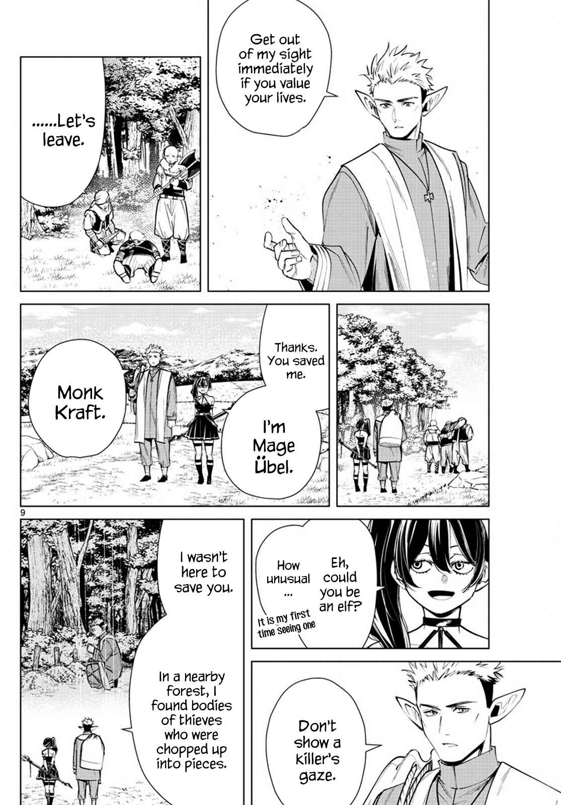 Sousou no Frieren Chapter 37 page 8