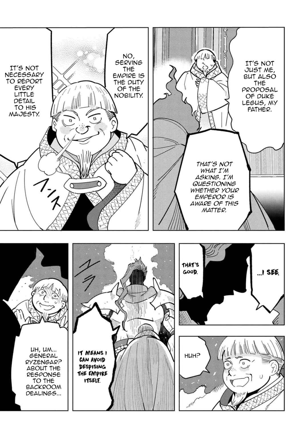 Souzou Renkinjutsushi wa Jiyuu wo Ouka suru: Kokyou wo Tsuihou saretara, Maou no Ohizamoto de Chouzetsu Kouka no Magic Item Tsukuri-houdai ni Narimashita Chapter 11.1 page 15