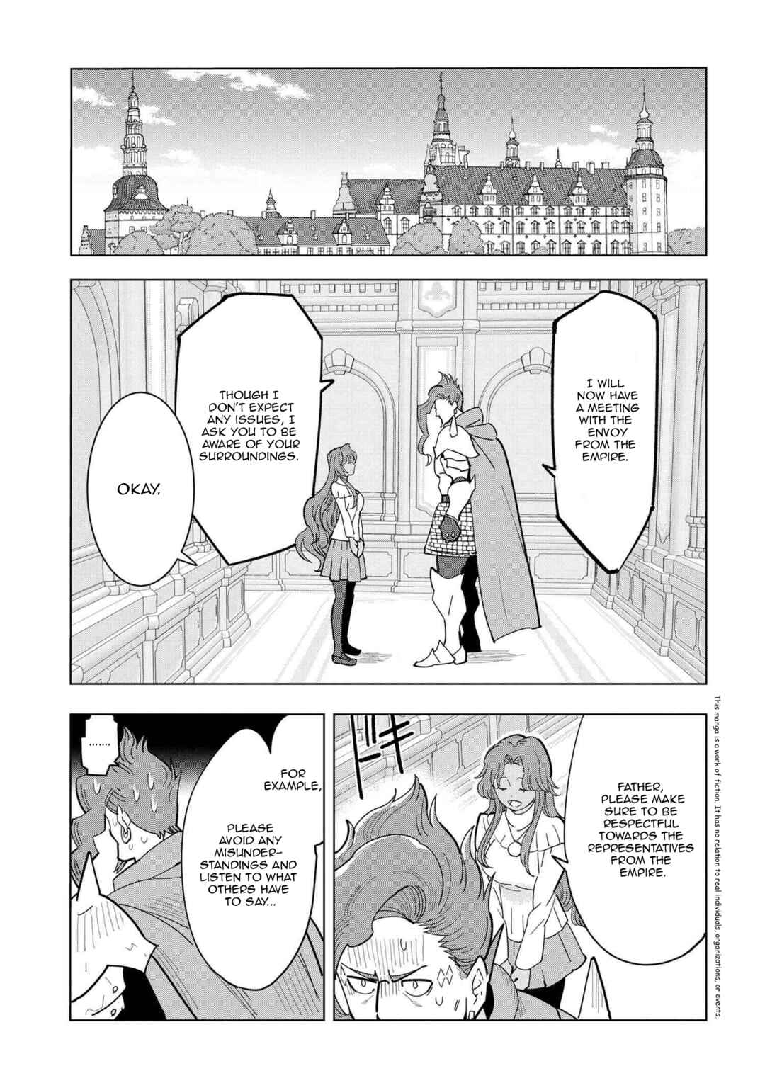 Souzou Renkinjutsushi wa Jiyuu wo Ouka suru: Kokyou wo Tsuihou saretara, Maou no Ohizamoto de Chouzetsu Kouka no Magic Item Tsukuri-houdai ni Narimashita Chapter 11.1 page 1
