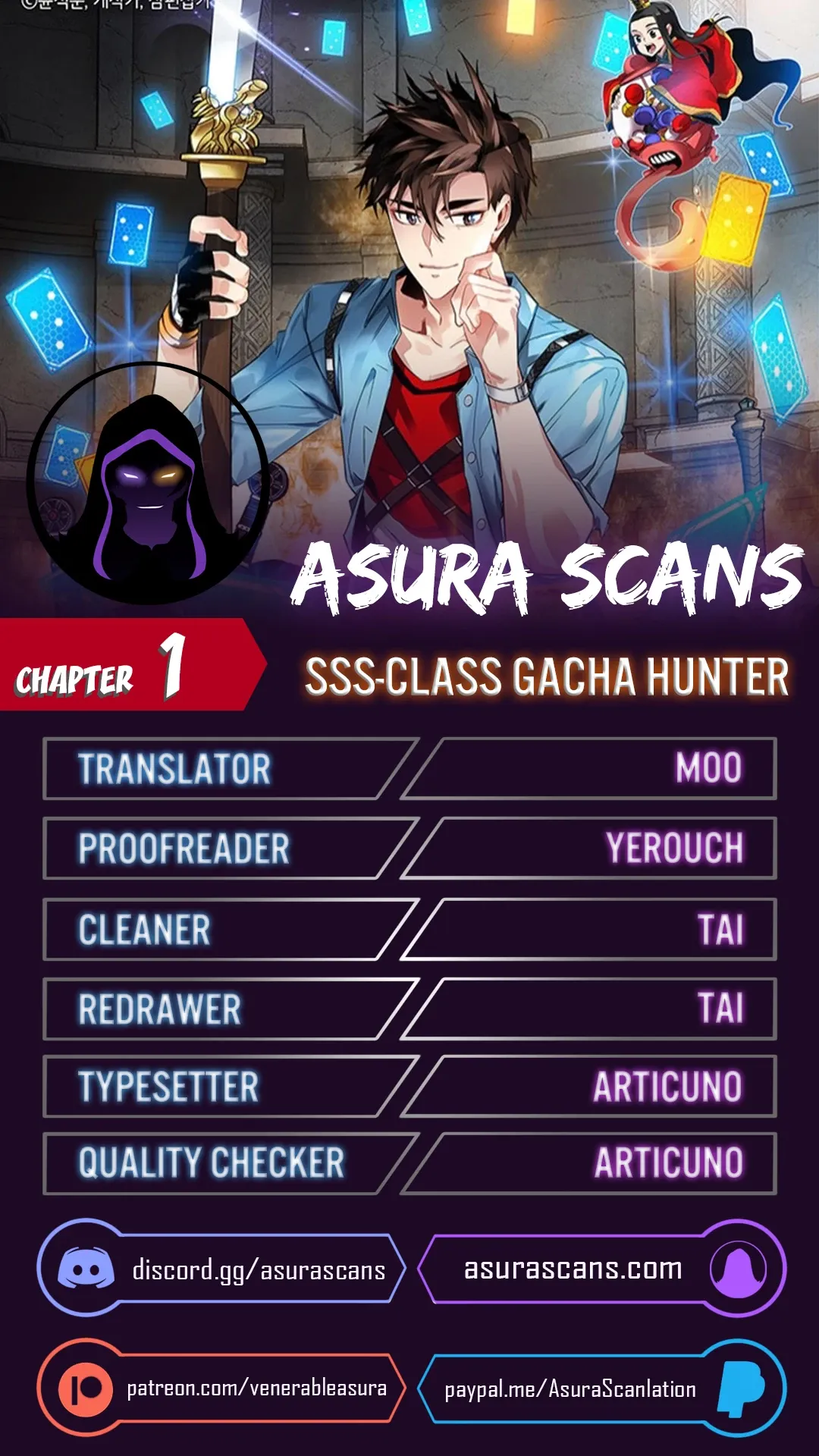 SSS-Class Gacha Hunter Chapter 1 page 0