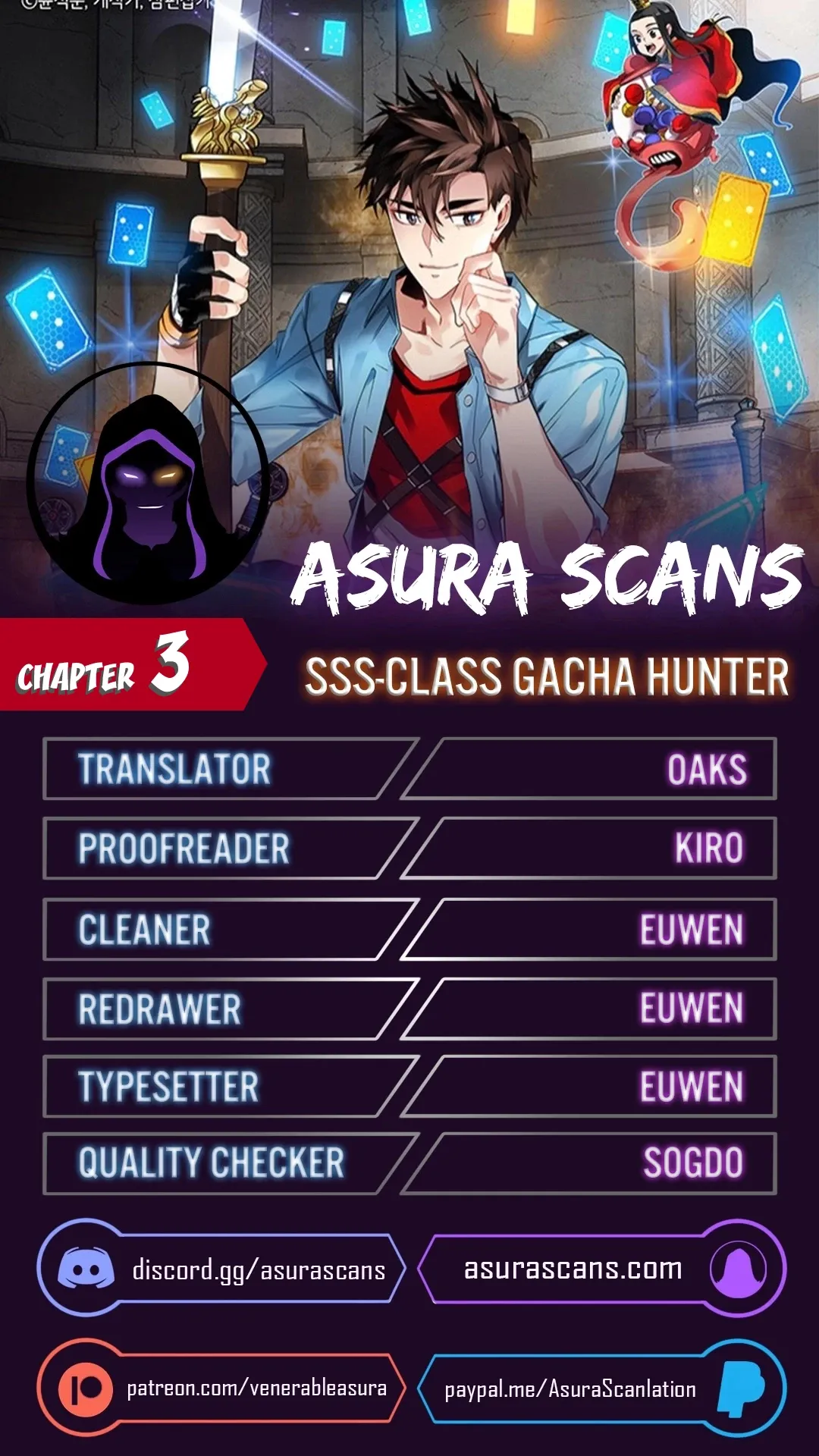 SSS-Class Gacha Hunter Chapter 3 page 0