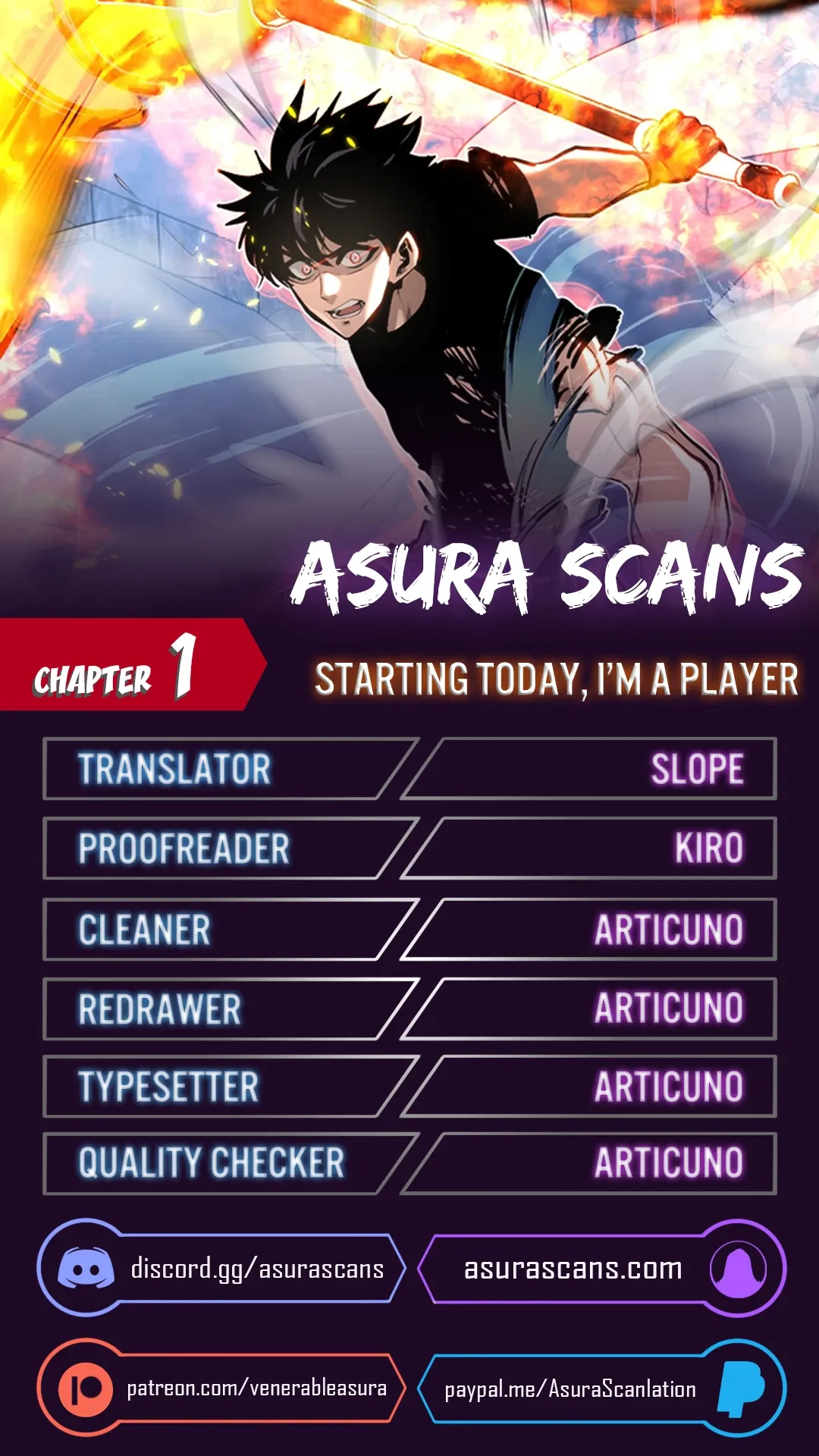 Starting Today, I’m a Player Chapter 1 page 0