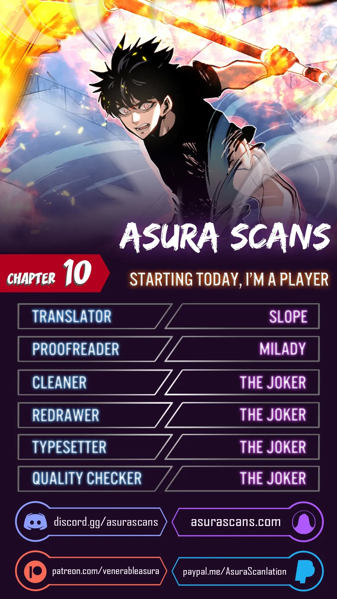 Starting Today, I’m a Player Chapter 10 page 0