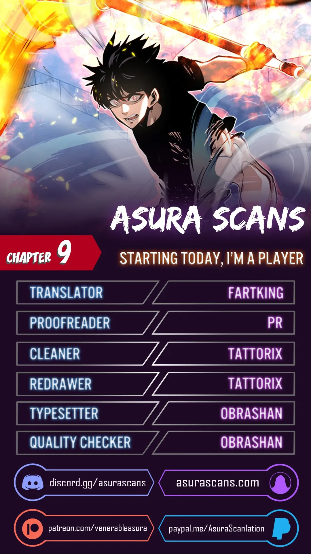 Starting Today, I’m a Player Chapter 9 page 0