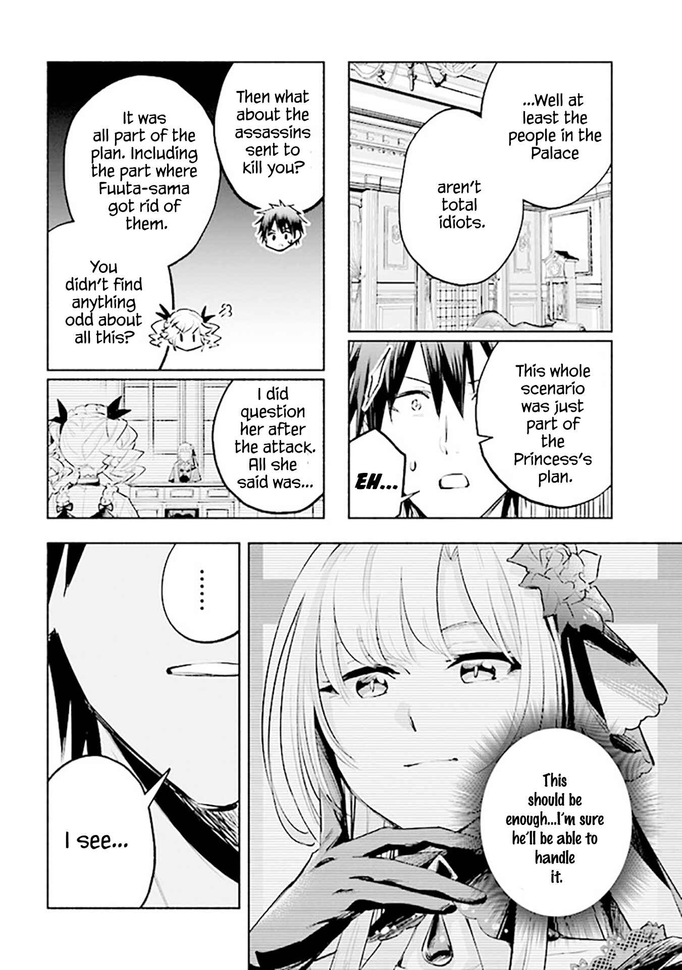Story of a "Jobless" Champion and a Princess Who Together Find Their Happiness Chapter 7 page 12