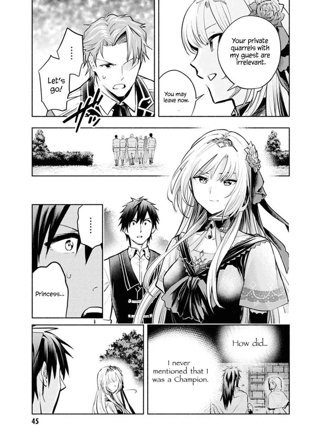Story of a "Jobless" Champion and a Princess Who Together Find Their Happiness Chapter 8 page 14