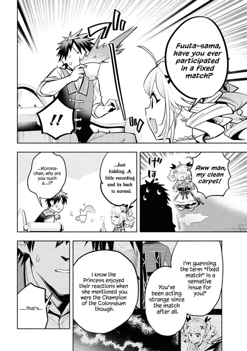 Story of a "Jobless" Champion and a Princess Who Together Find Their Happiness Chapter 8 page 19