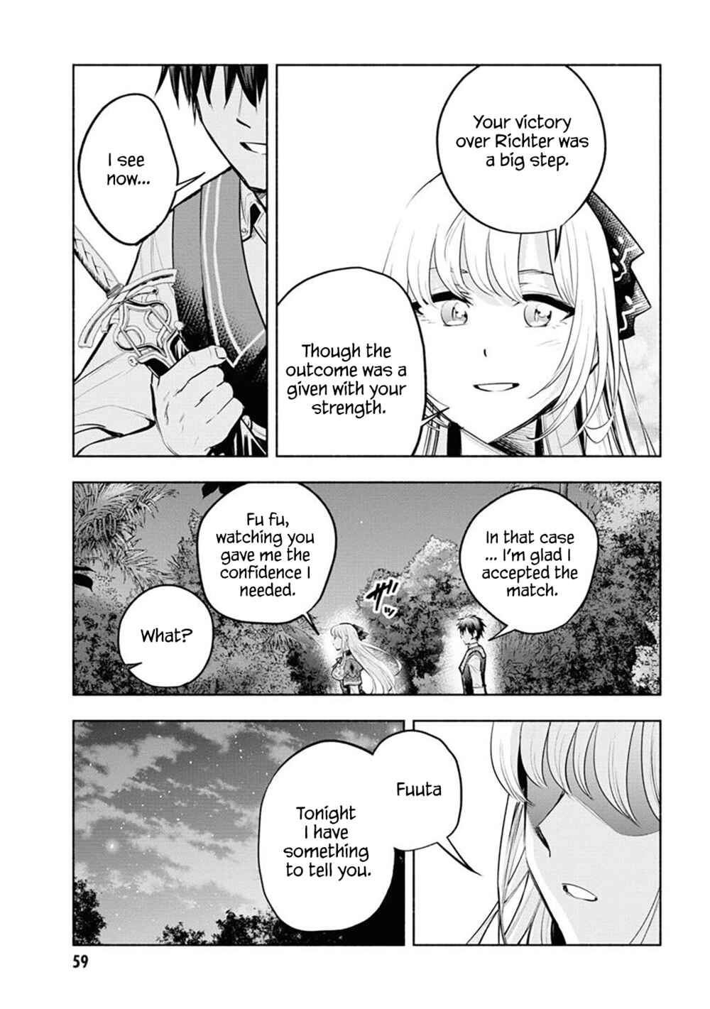 Story of a "Jobless" Champion and a Princess Who Together Find Their Happiness Chapter 8 page 28