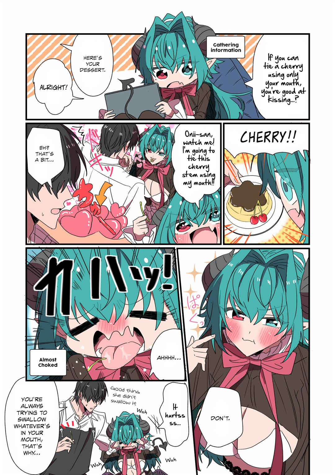 Succubus ga Yattekita Ohanashi Chapter 14 page 0