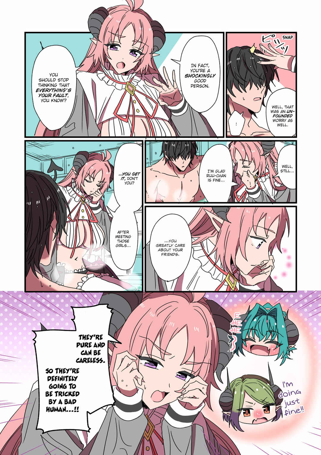 Succubus ga Yattekita Ohanashi Chapter 67 page 0