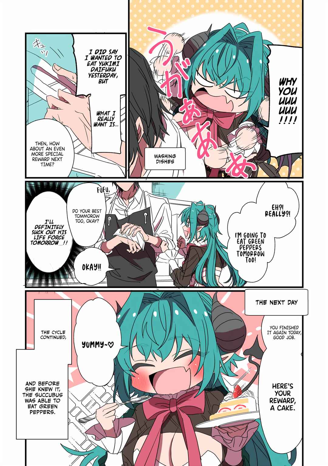 Succubus ga Yattekita Ohanashi Chapter 7 page 2