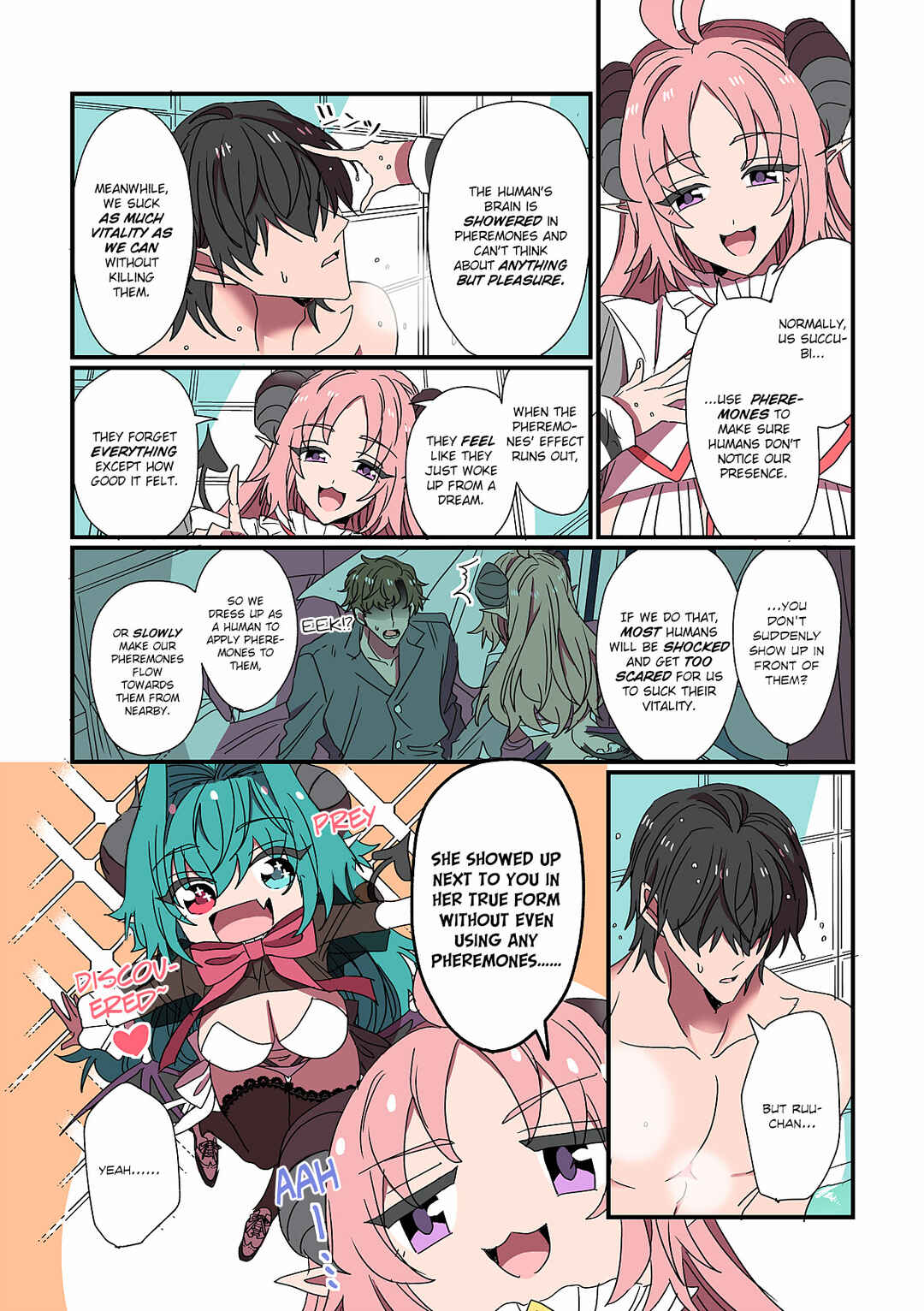 Succubus ga Yattekita Ohanashi Chapter 71 page 0