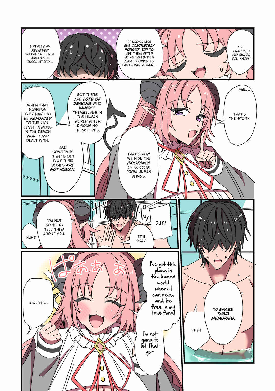 Succubus ga Yattekita Ohanashi Chapter 72 page 0
