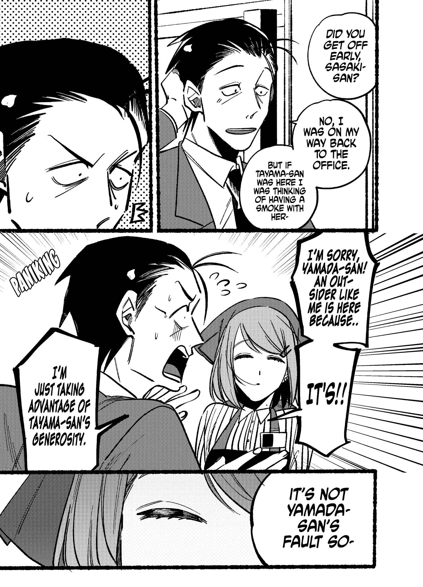 Super no Ura de Yani Suu Futari Chapter 5 page 4