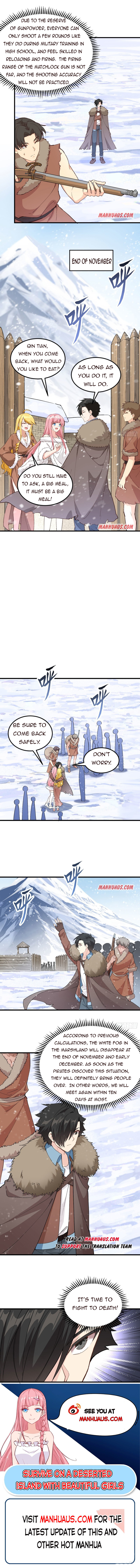 Survive on a deserted island with beautiful girls Chapter 104 page 4