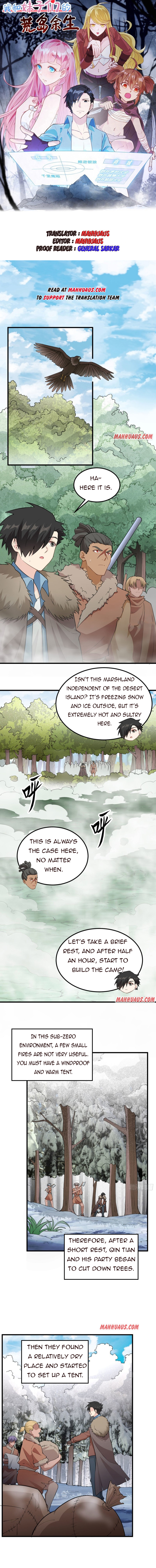 Survive on a deserted island with beautiful girls Chapter 105 page 0