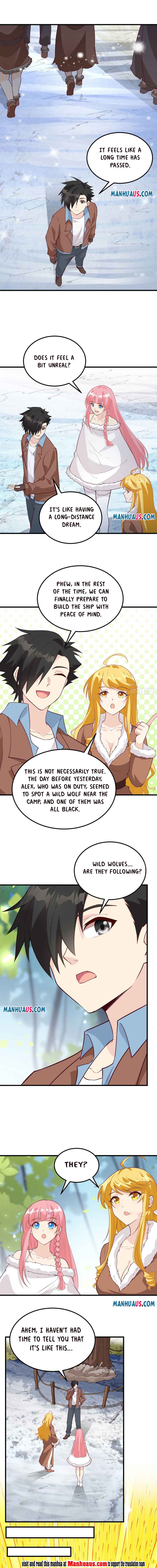 Survive on a deserted island with beautiful girls Chapter 122 page 1