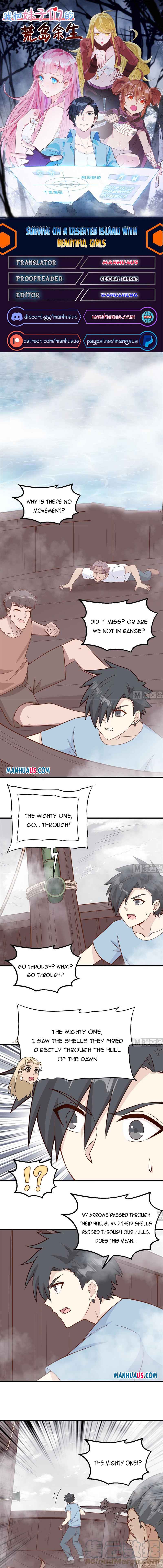 Survive on a deserted island with beautiful girls Chapter 149 page 0