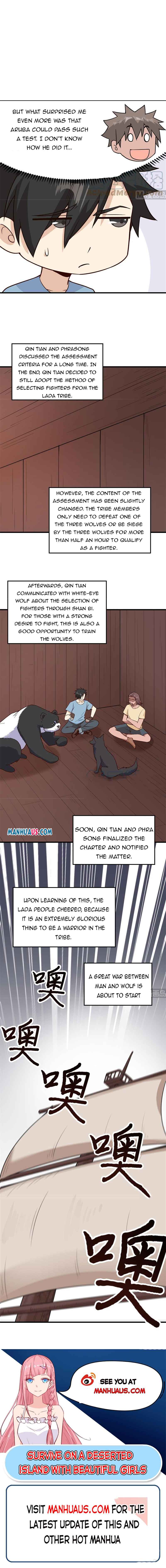 Survive on a deserted island with beautiful girls Chapter 149 page 5