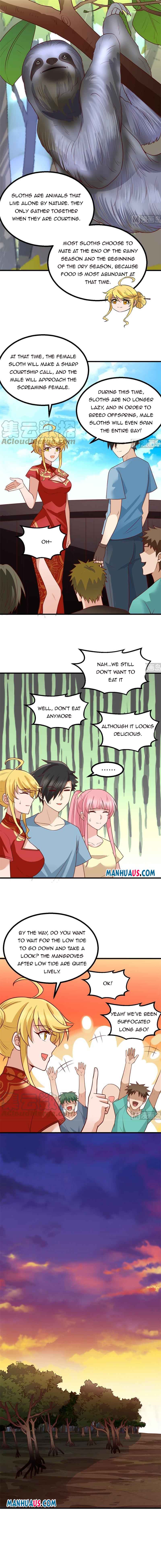 Survive on a deserted island with beautiful girls Chapter 151 page 5
