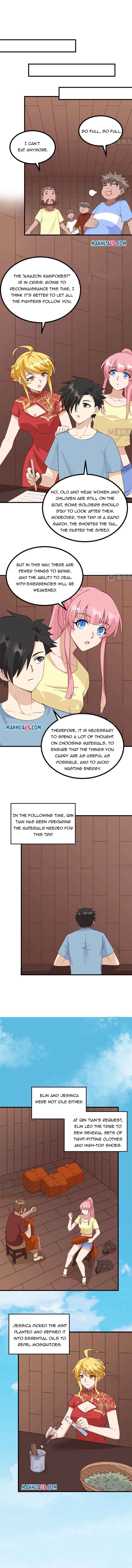 Survive on a deserted island with beautiful girls Chapter 152 page 3
