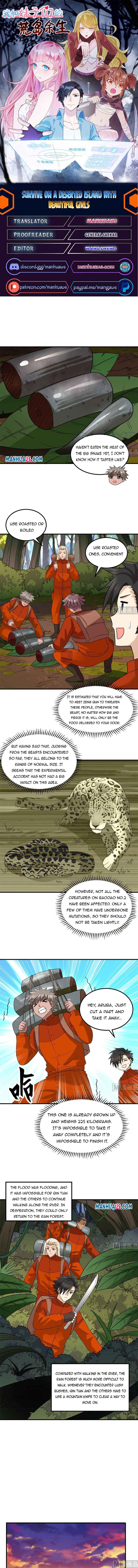 Survive on a deserted island with beautiful girls Chapter 156 page 0