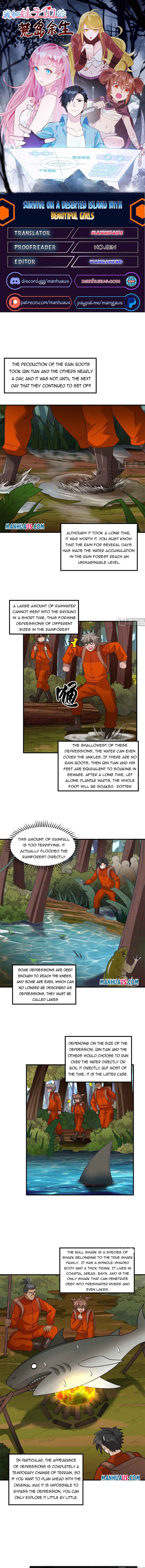 Survive on a deserted island with beautiful girls Chapter 166 page 0