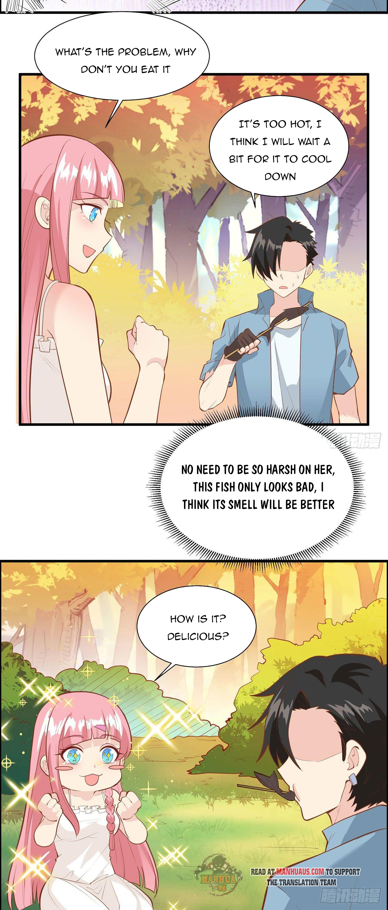 Survive on a deserted island with beautiful girls Chapter 17 page 10