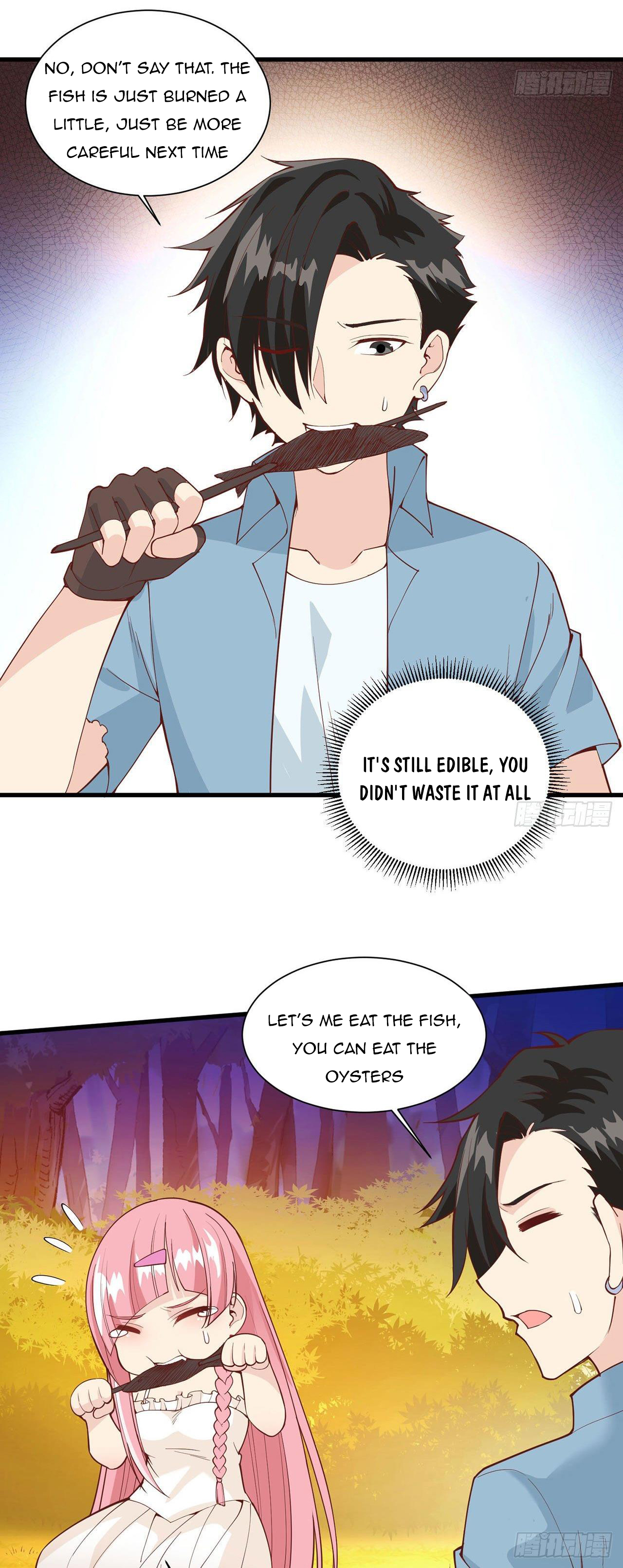 Survive on a deserted island with beautiful girls Chapter 17 page 14