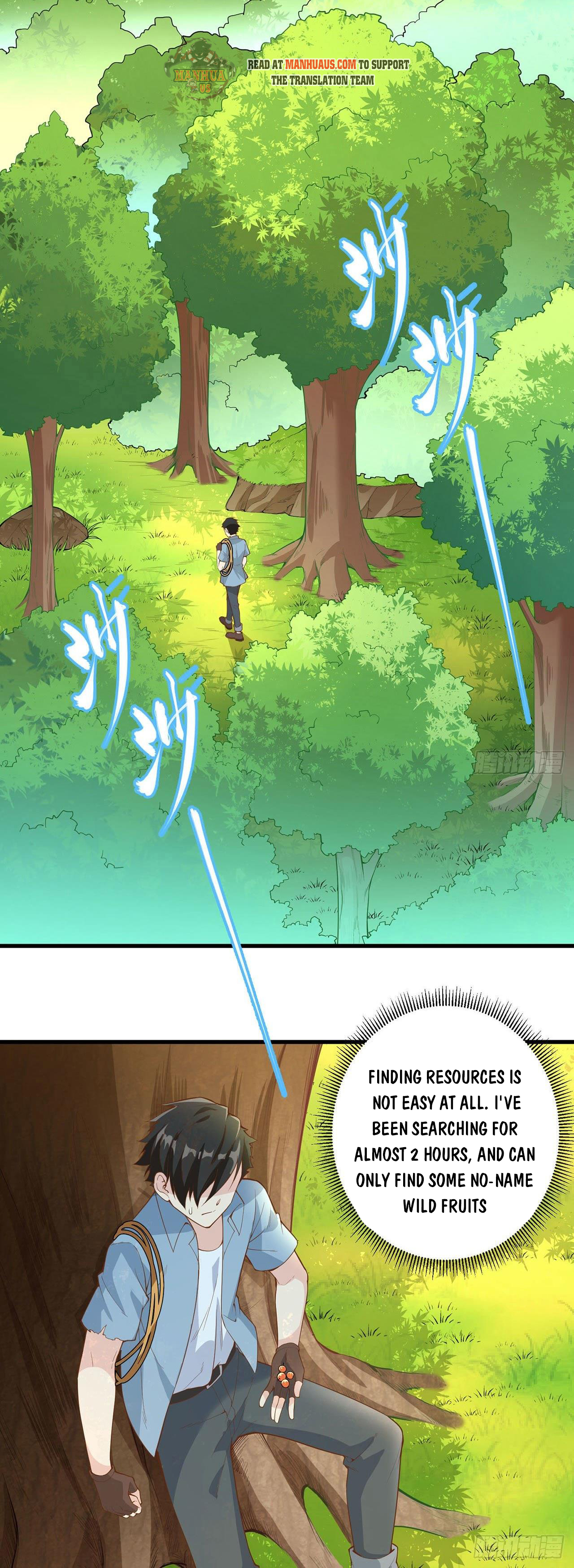 Survive on a deserted island with beautiful girls Chapter 17 page 1