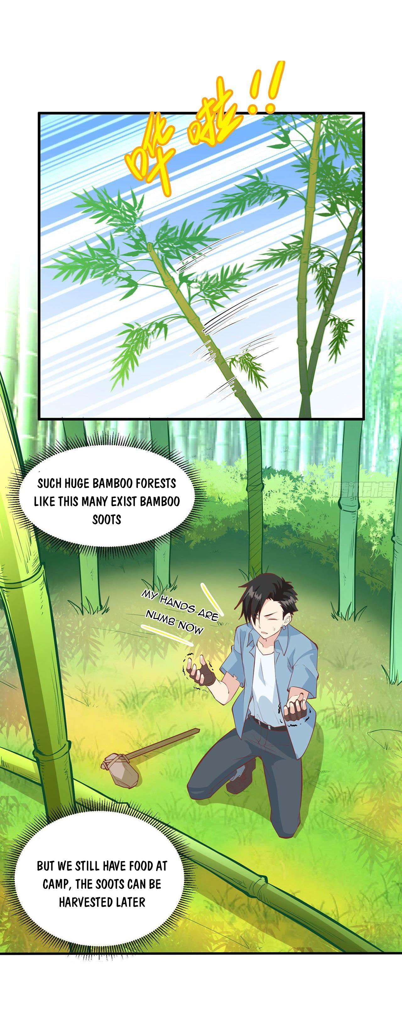 Survive on a deserted island with beautiful girls Chapter 17 page 6