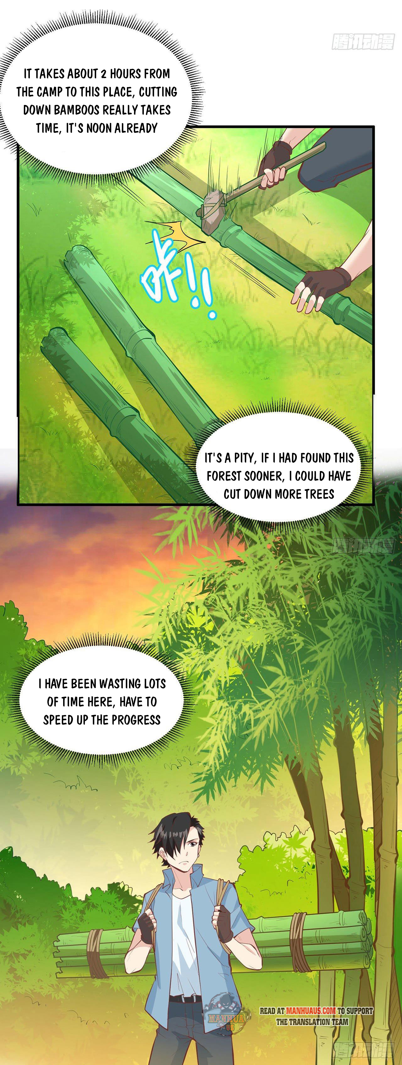 Survive on a deserted island with beautiful girls Chapter 17 page 7