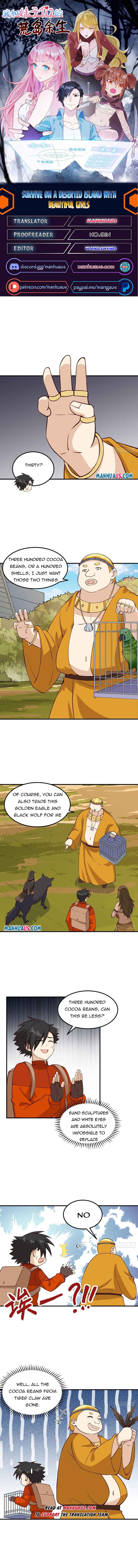 Survive on a deserted island with beautiful girls Chapter 174 page 0