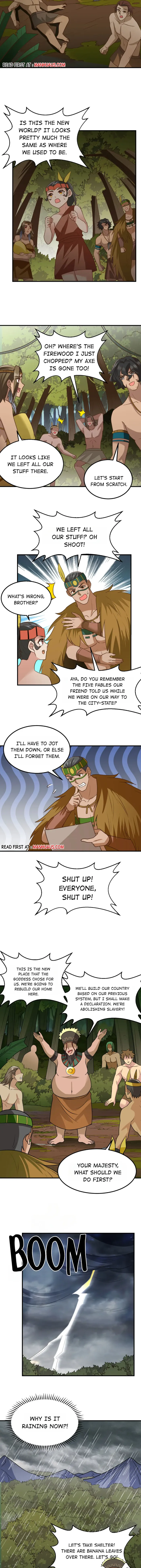 Survive on a deserted island with beautiful girls Chapter 207 page 4