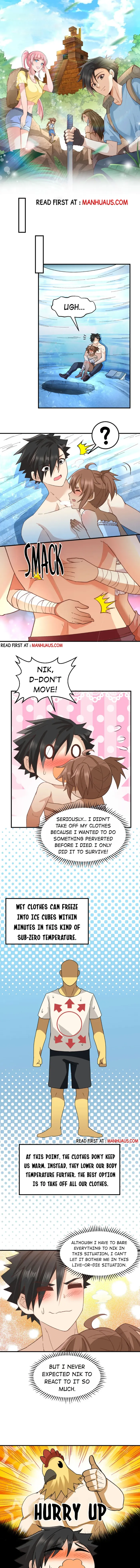 Survive on a deserted island with beautiful girls Chapter 215 page 0
