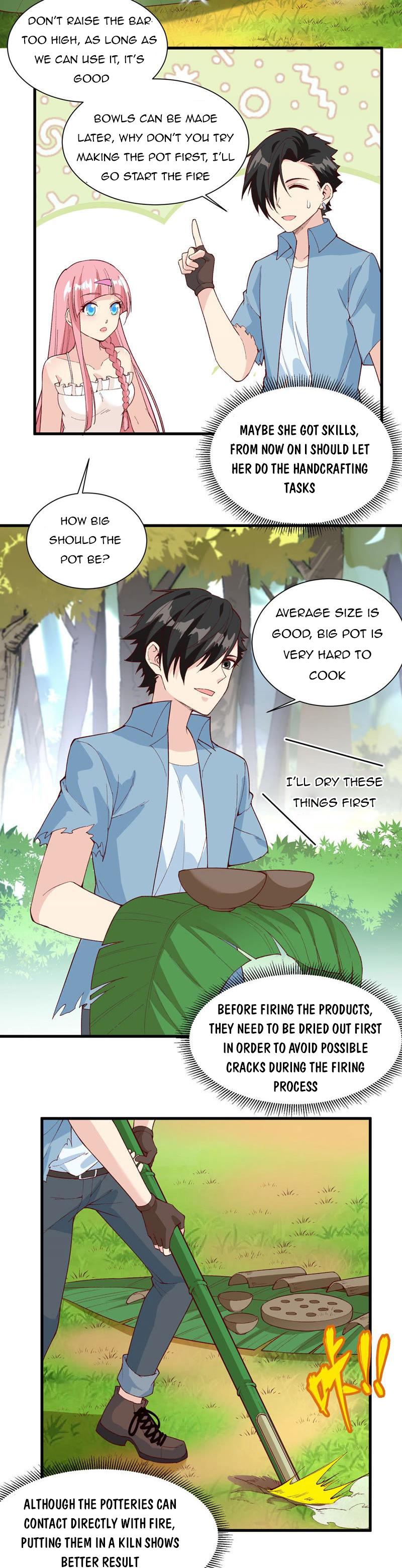 Survive on a deserted island with beautiful girls Chapter 22 page 9