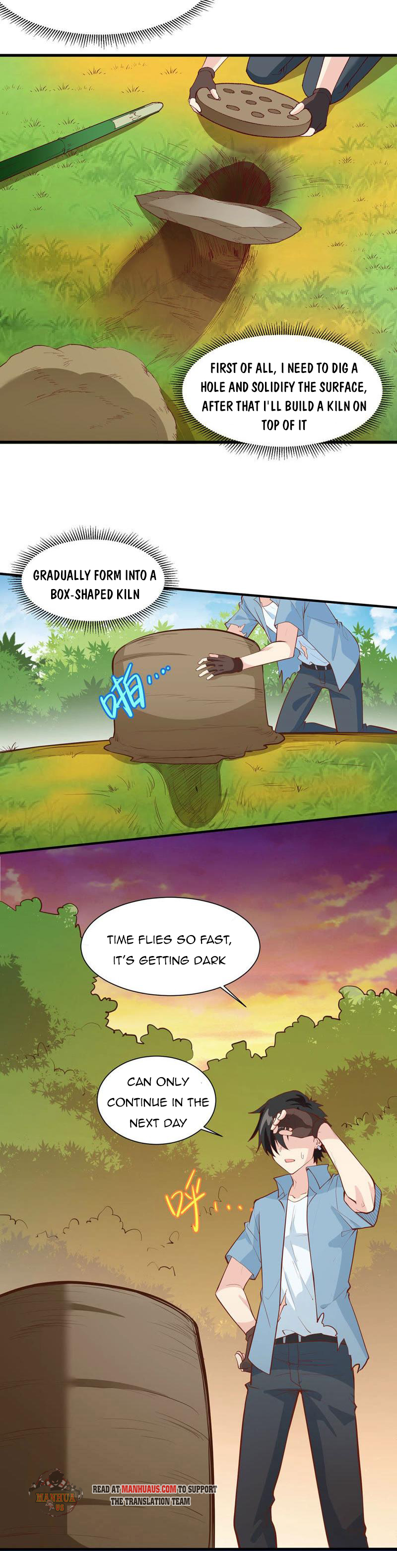 Survive on a deserted island with beautiful girls Chapter 22 page 10