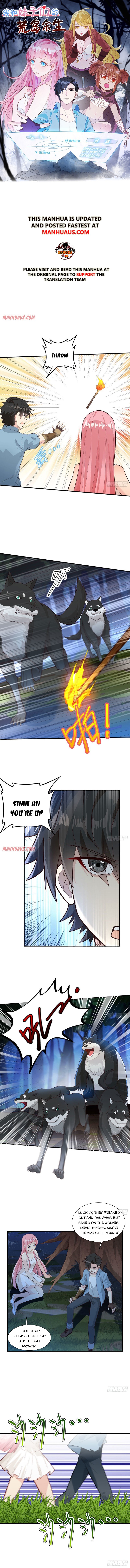 Survive on a deserted island with beautiful girls Chapter 50 page 0