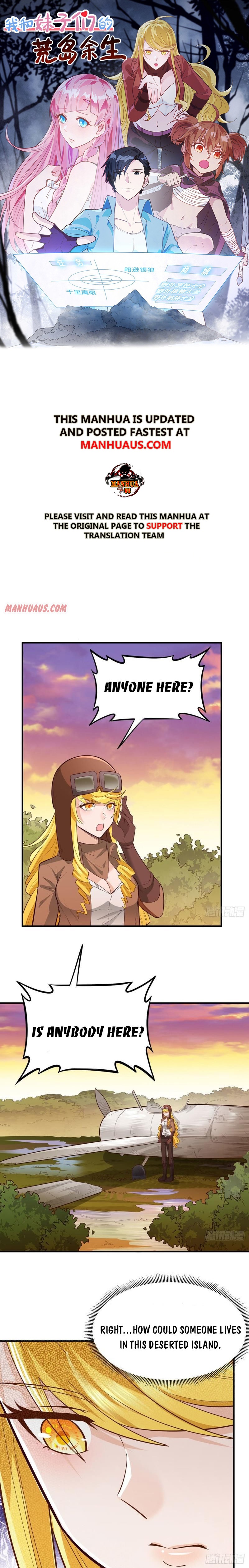 Survive on a deserted island with beautiful girls Chapter 53 page 0