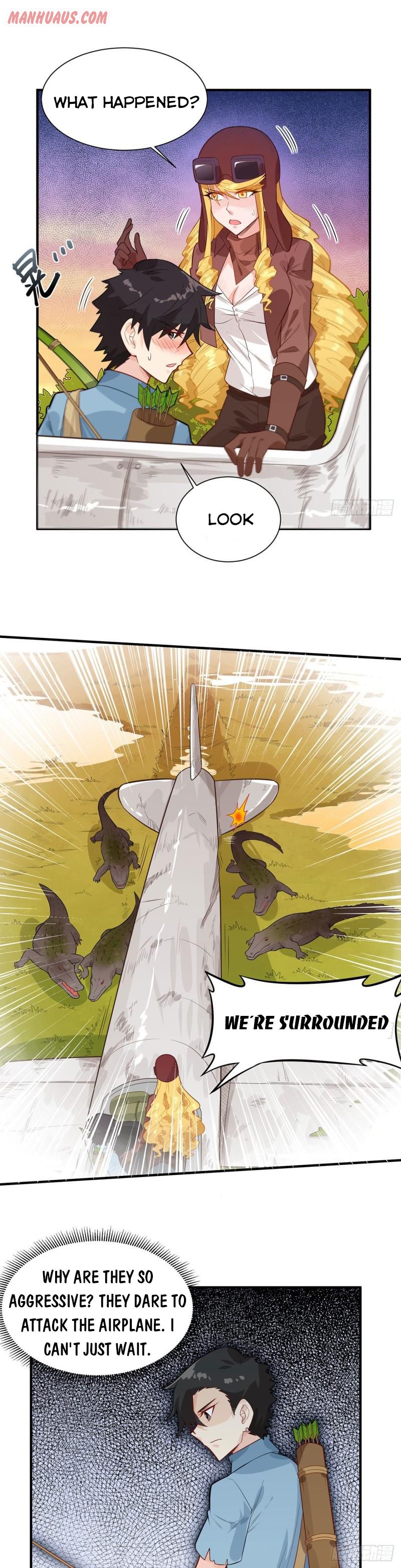 Survive on a deserted island with beautiful girls Chapter 53 page 10