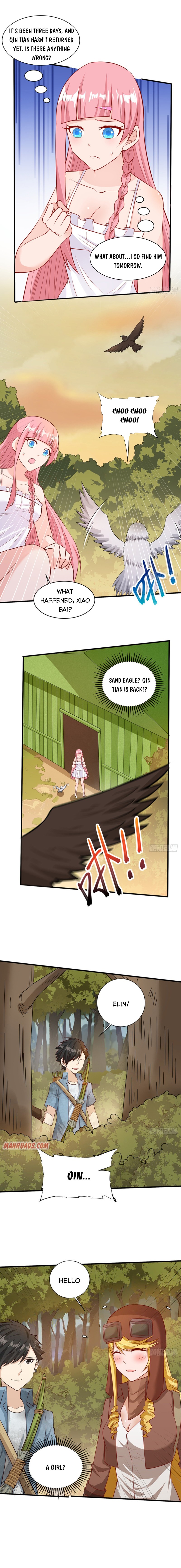 Survive on a deserted island with beautiful girls Chapter 56 page 3