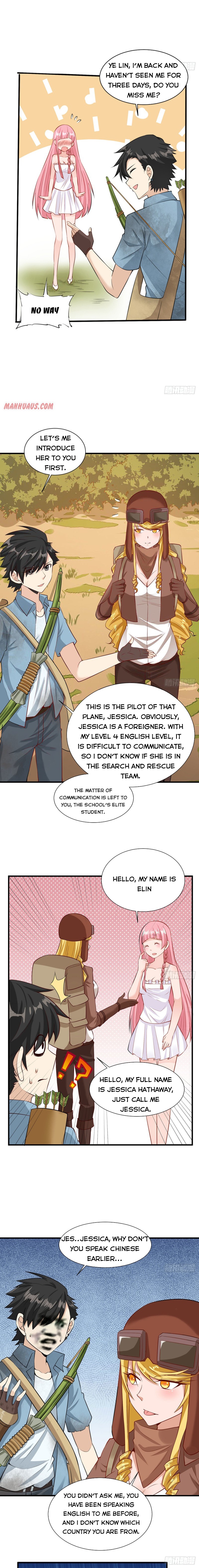 Survive on a deserted island with beautiful girls Chapter 56 page 4