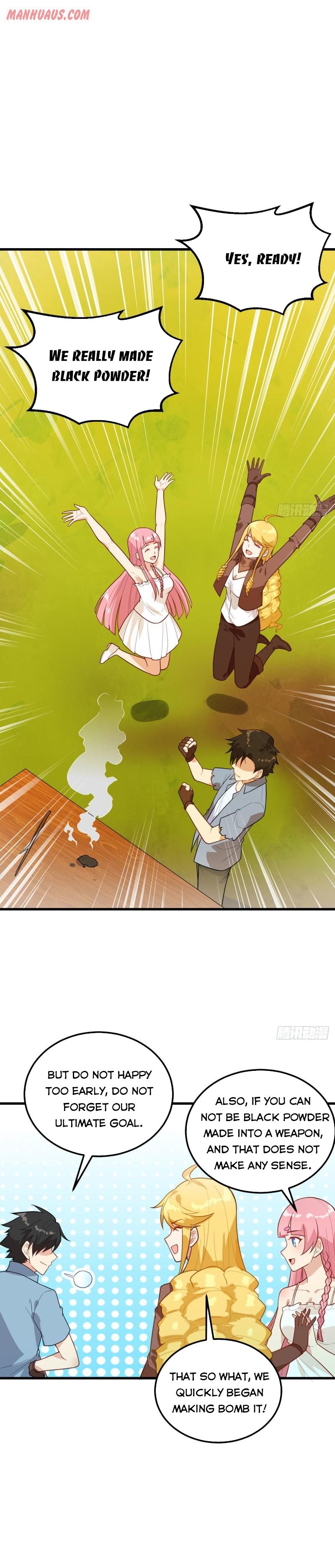 Survive on a deserted island with beautiful girls Chapter 59 page 10