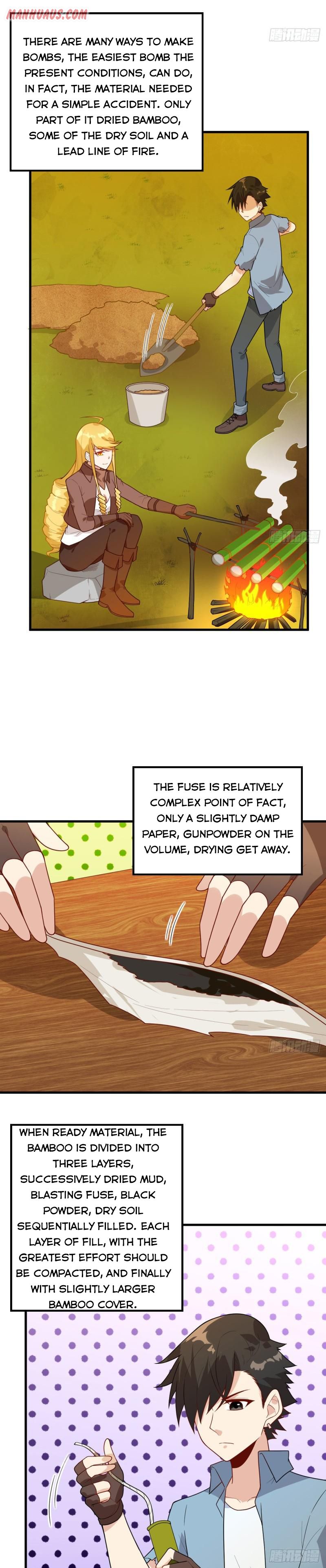 Survive on a deserted island with beautiful girls Chapter 59 page 11