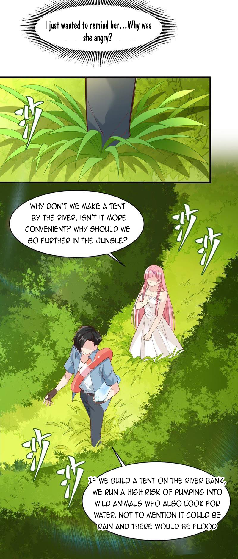 Survive on a deserted island with beautiful girls Chapter 6 page 4