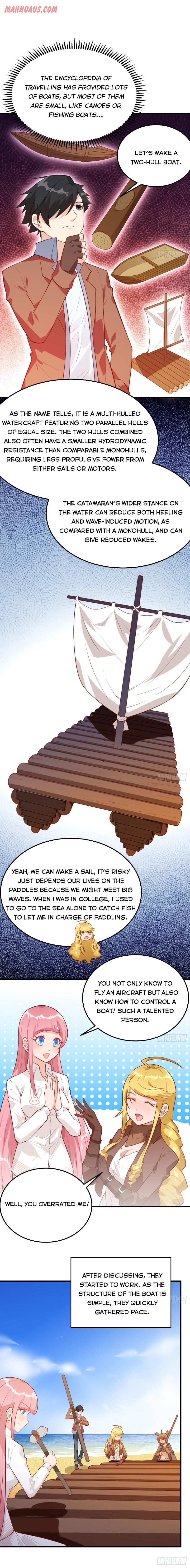 Survive on a deserted island with beautiful girls Chapter 70 page 6