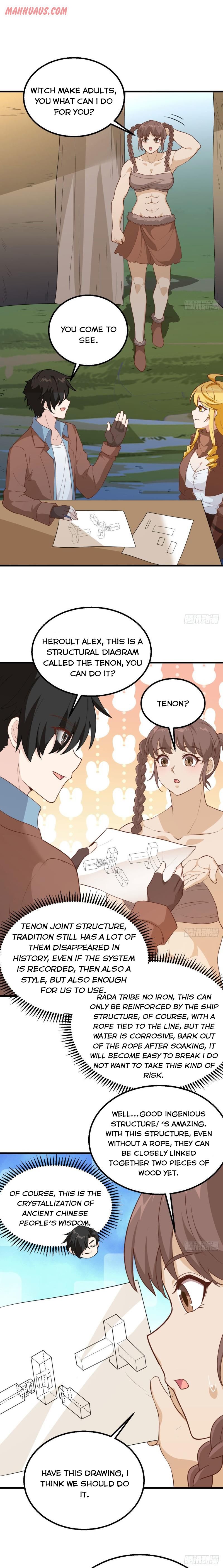 Survive on a deserted island with beautiful girls Chapter 79 page 7