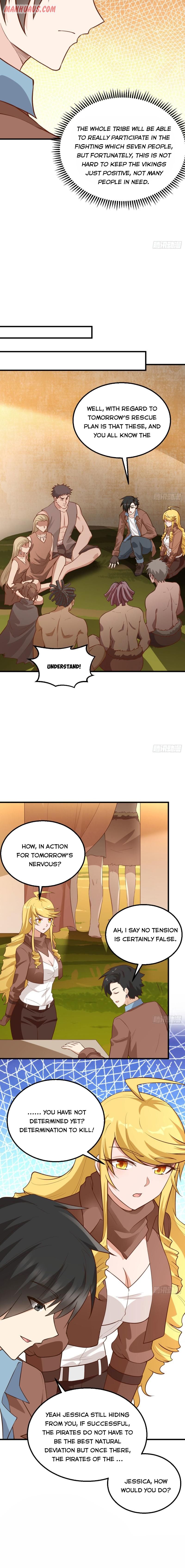 Survive on a deserted island with beautiful girls Chapter 81 page 3